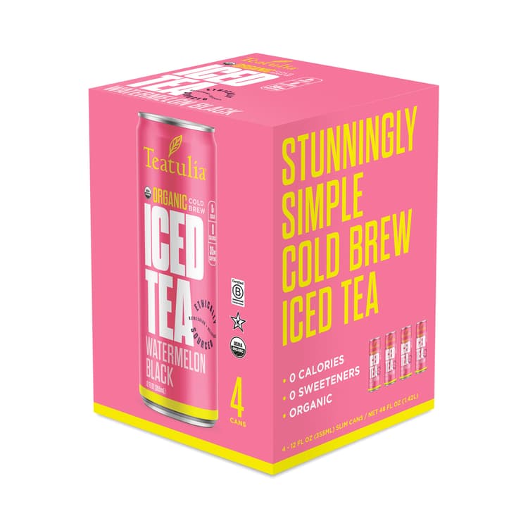 Teatulia Unsweetened Watermelon Black Iced Tea