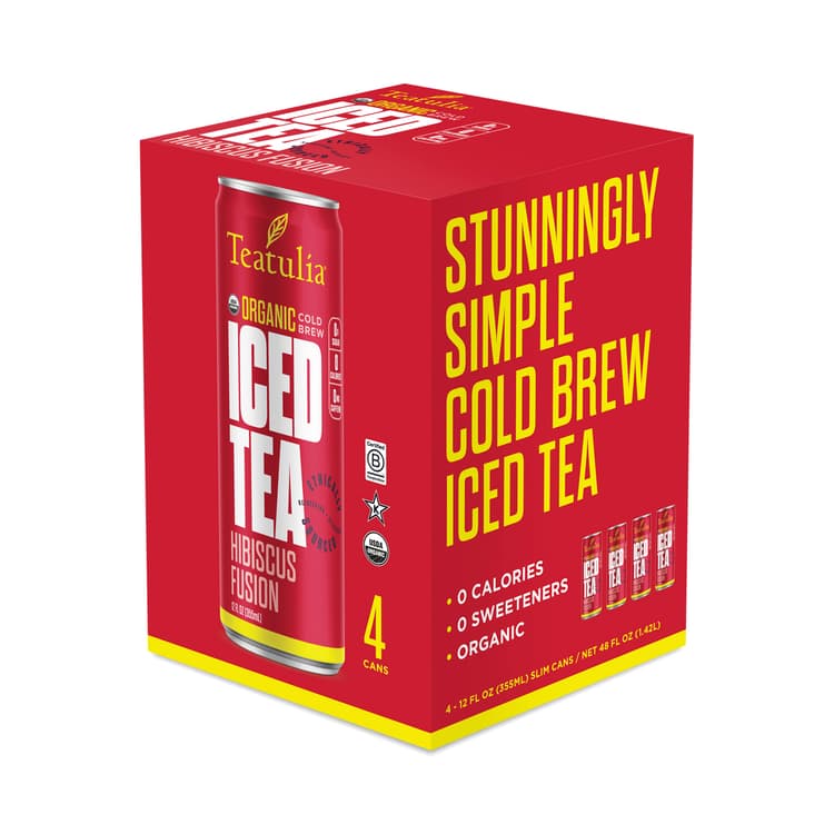 Unsweetened Hibiscus Fusion Iced Tea