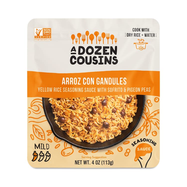 A Dozen Cousins Arroz Con Gandules Rice Seasoning Sauce