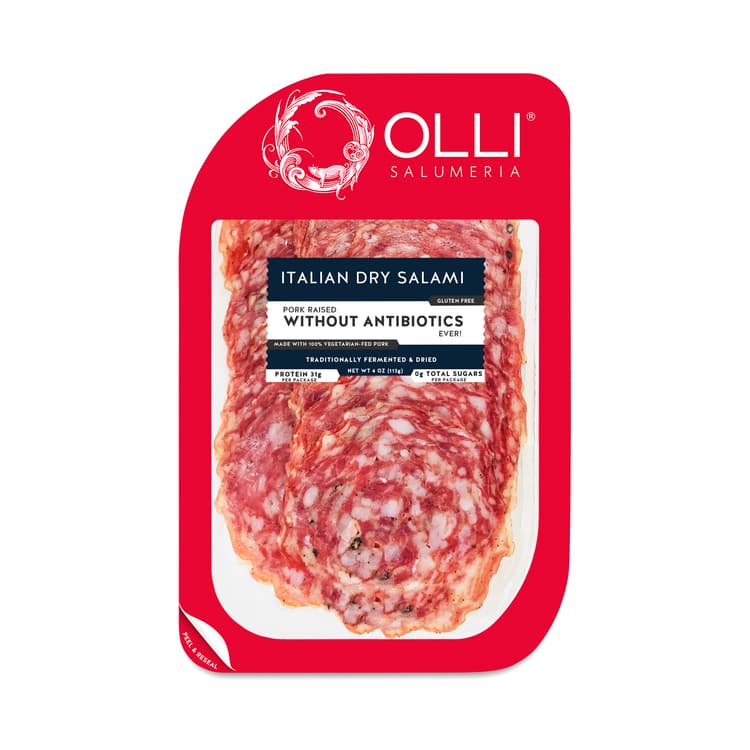 Italian Dry Salami, Sliced