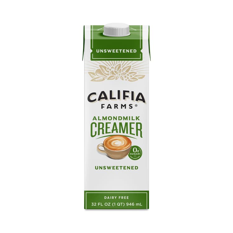 Almond Milk Coffee Creamer, Unsweetened