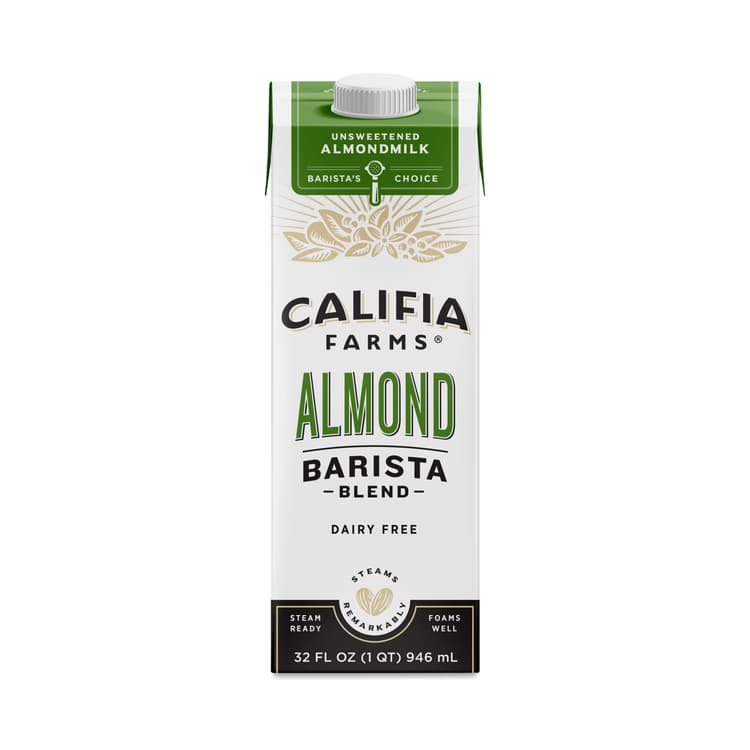 Califia Farms Almond Milk, Unsweetened Almond Barista Blend