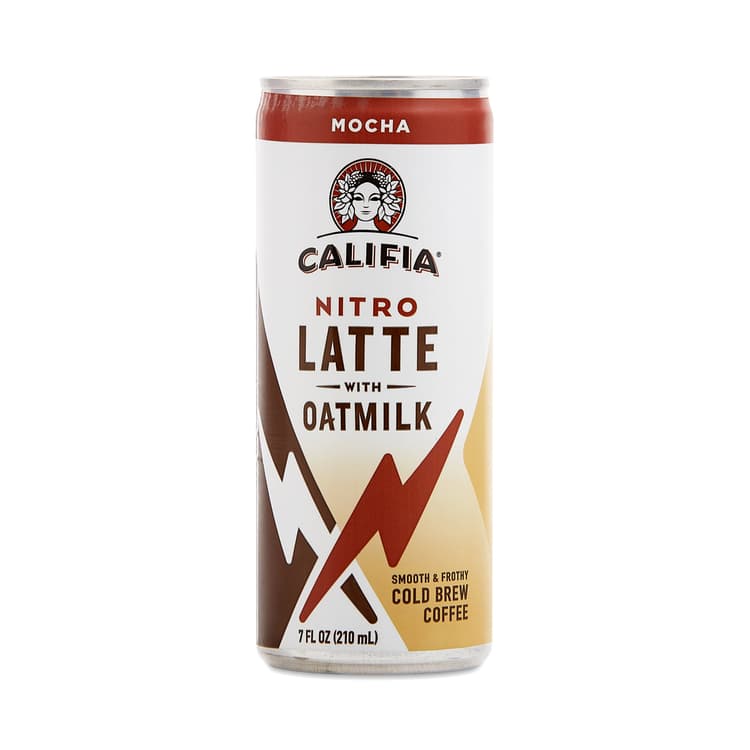 Nitro Cold Brew Coffee, Oat Milk Latte, Mocha