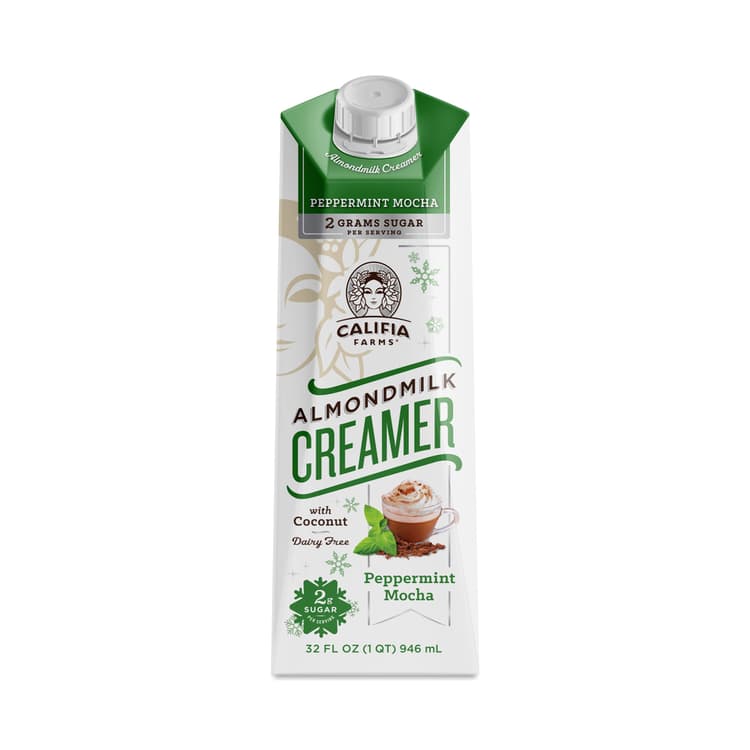 Almond Milk Creamer, Peppermint Mocha