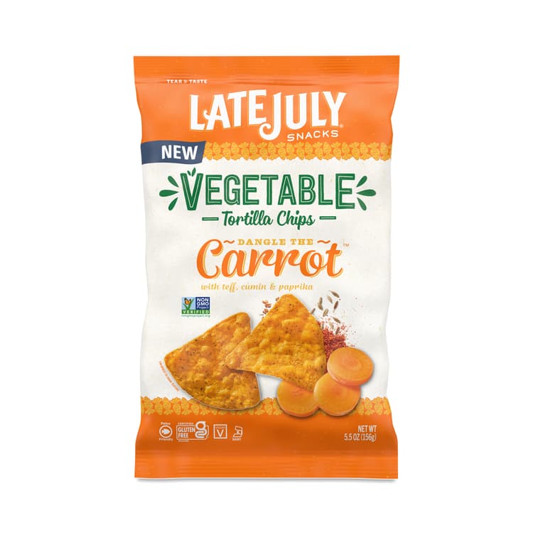 Organic Multigrain Vegetable Tortilla Chips, Dangle The Carrot