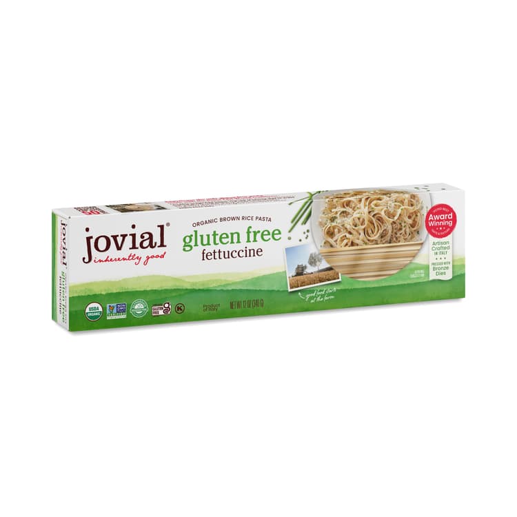 Jovial 100% Organic Gluten Free Brown Rice Fettuccine Pasta