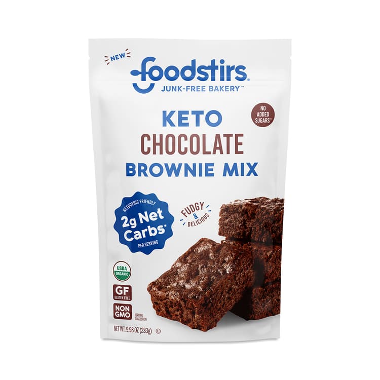 Keto Dry Baking Mix, Chocolate Brownie