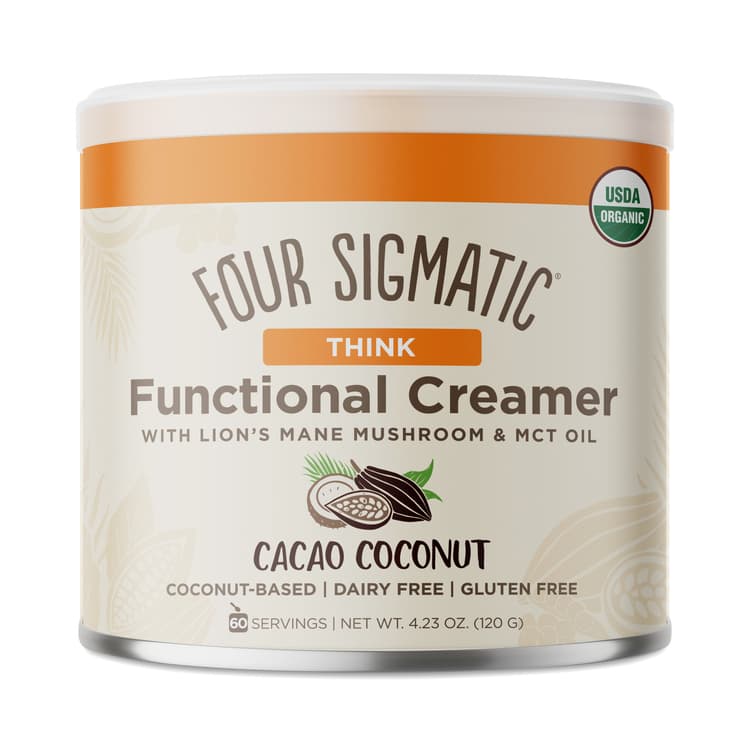 Functional Creamer With Lion'S Mane Mushroom & Mct Oil, Cacao Coconut