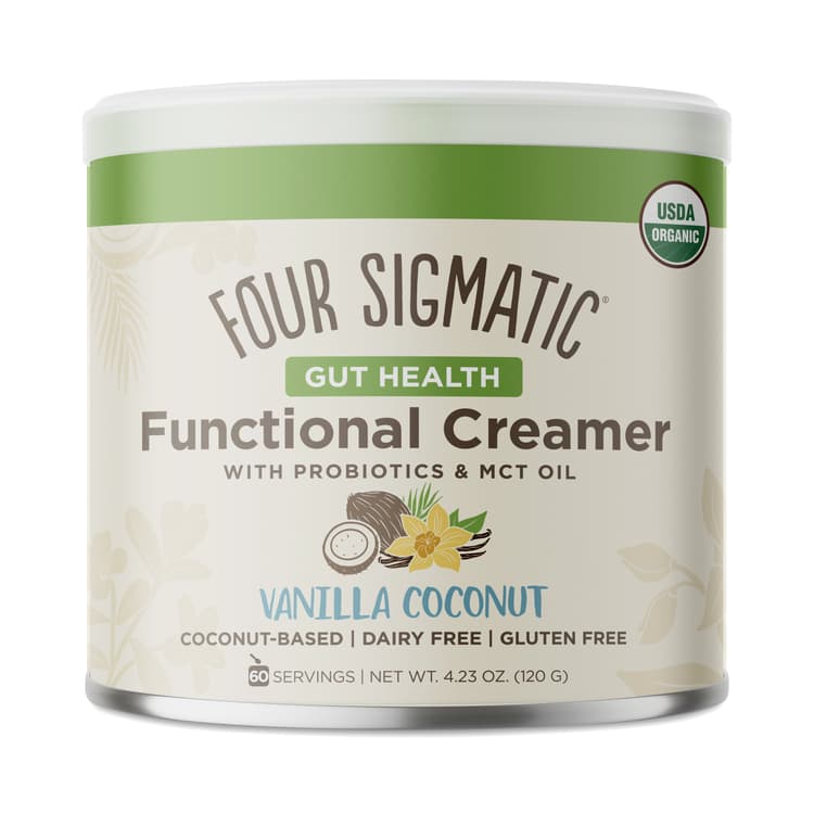 Functional Creamer With Probiotics & Mct Oil, Vanilla Coconut