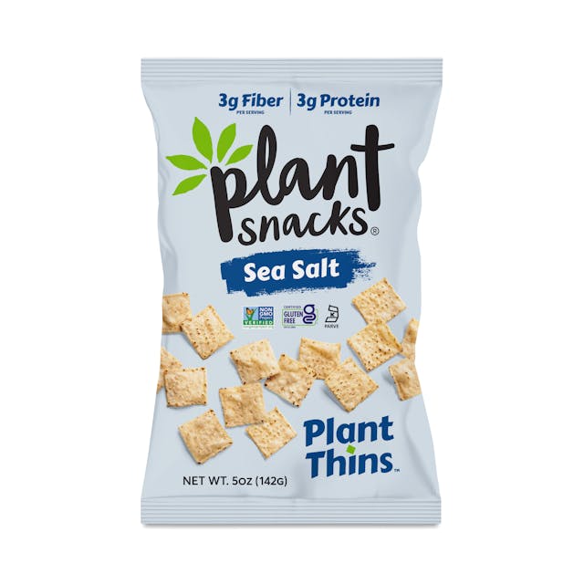 Plant Snacks Plant Thins, Sea Salt
