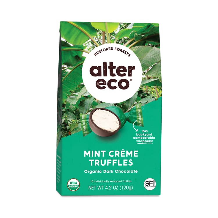 Alter Eco Truffles, Organic Dark Mint