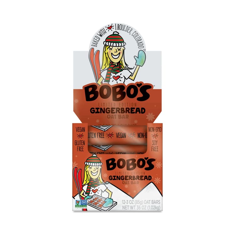 Limited Edition Oat Bars, Gingerbread