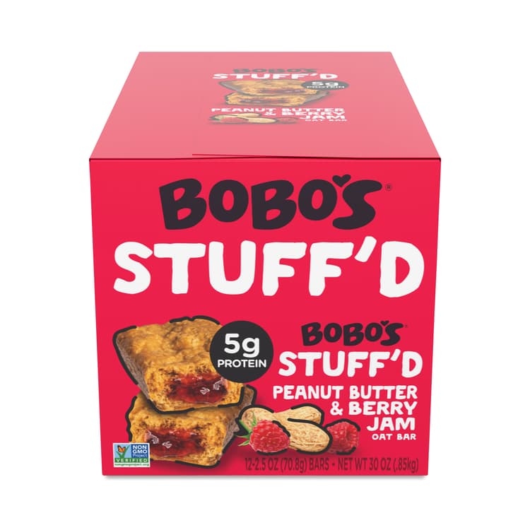 Bobo'S Gluten Free Stuff'D Oat Bar Peanut Butter & Berry Jam