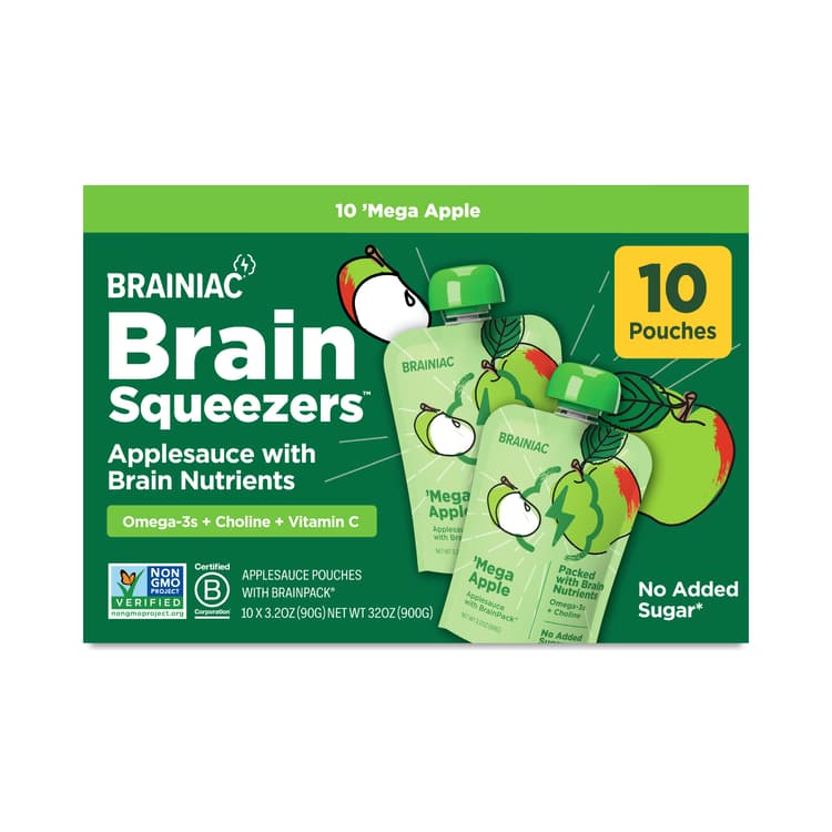 Brainiac Applesauce With Brainpack, Apple