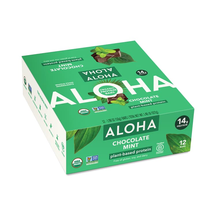 Aloha Protein Bar, Chocolate Mint