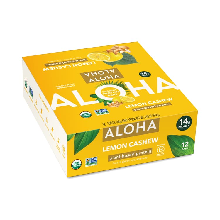 Aloha Protein Bar, Lemon Cashew