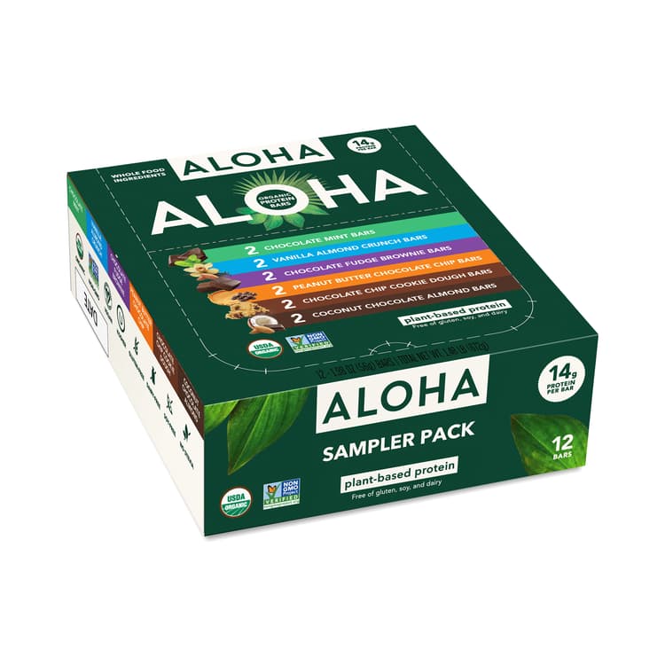 Aloha Protein Bar, Mixed Variety Sampler