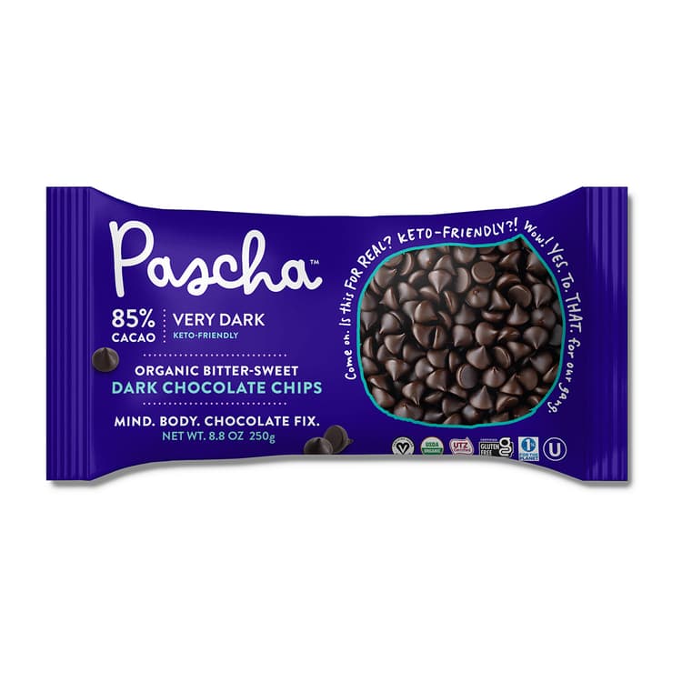 Pascha Organic 85% Bitter Sweet Dark Chocolate Chips