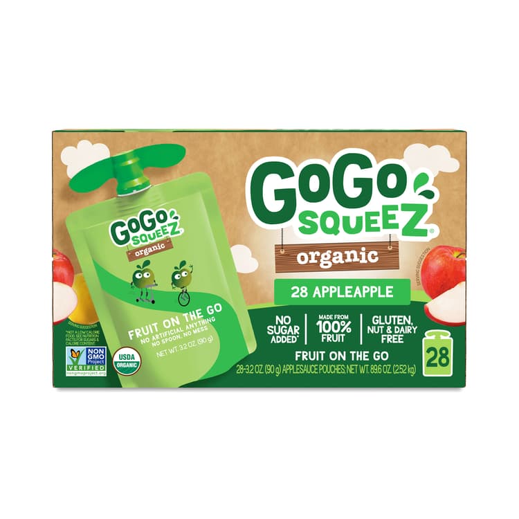 Gogo Squeez Organic Applesauce Multipack