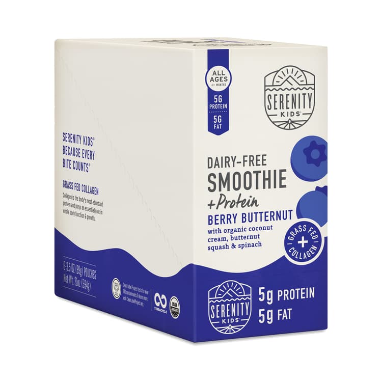 Serenity Kids Dairy Free Smoothie + Protein, Berry Butternut