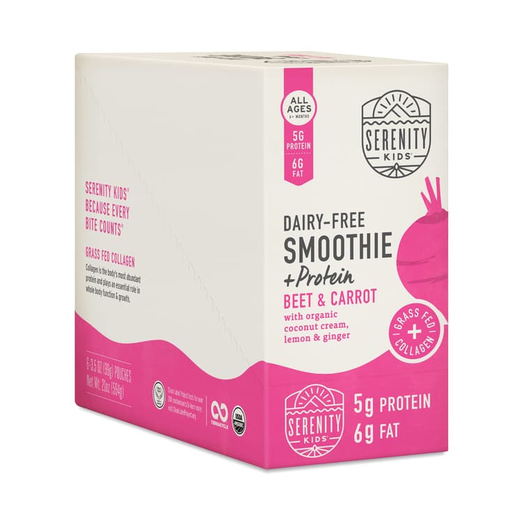 Serenity Kids Dairy Free Smoothie + Protein, Beet & Carrot