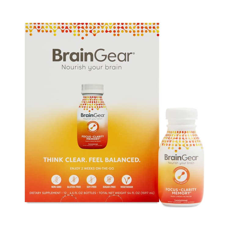 Brain Nutrition Drink, Tangerine