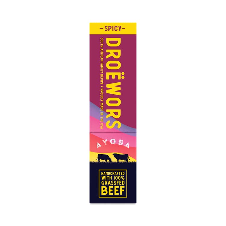 Ayoba Droewors Beef Sticks, Spicy