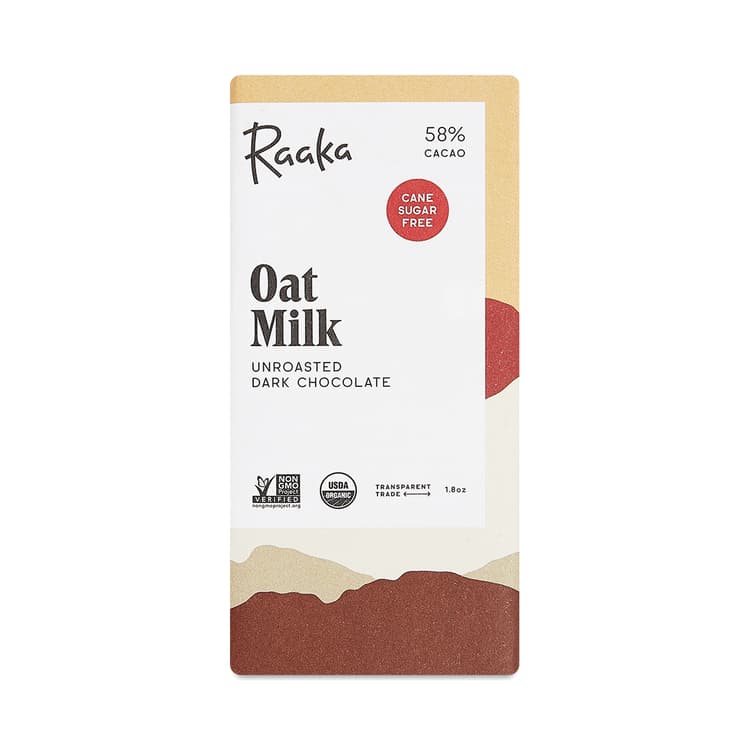 Oat Milk Chocolate Bar, 58% Cacao