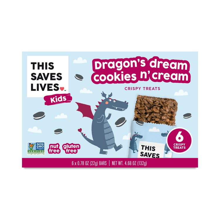 This Saves Lives Dragon'S Dream Cookies N' Cream Krispy Treats