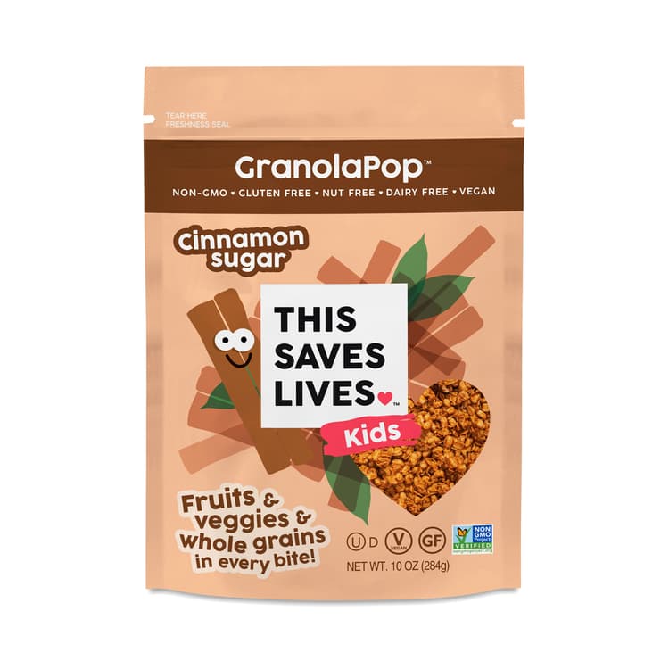 This Saves Lives Cinnamon Sugar Kids' Granolapop