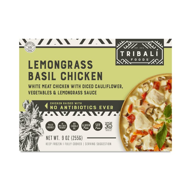 Tribali Foods Lemongrass Basil Chicken