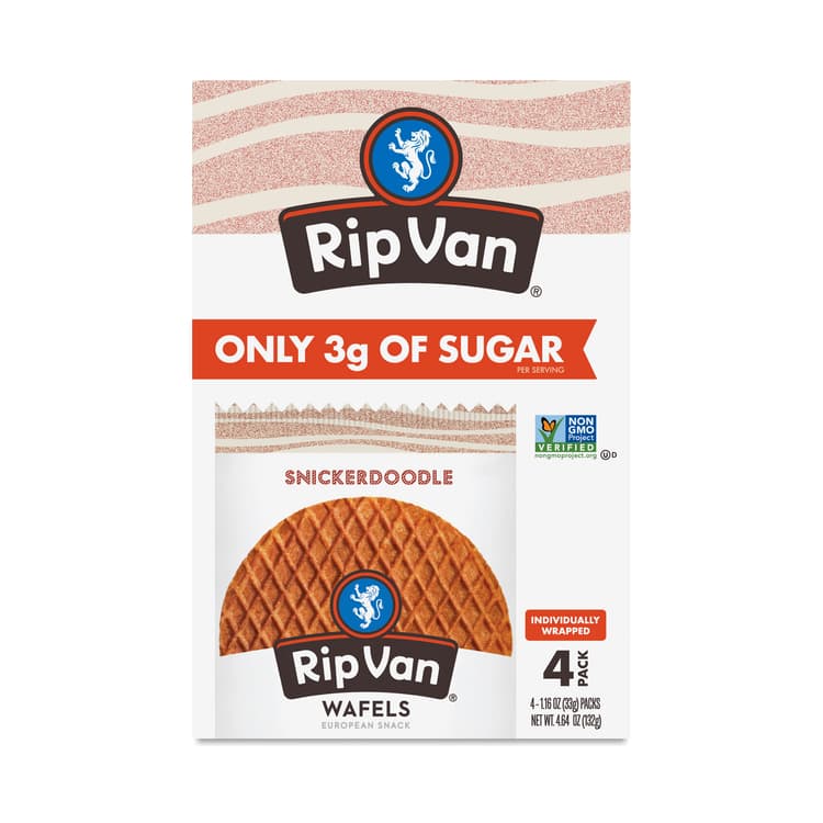 Rip Van Wafels, Snickerdoodle, Snack