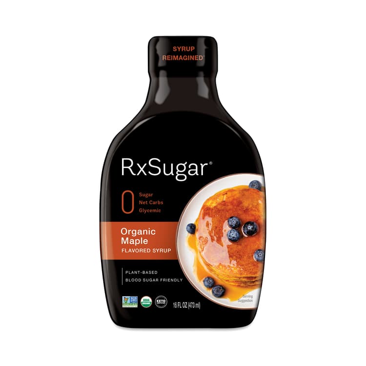 Rxsugar Organic Maple Flavored Syrup