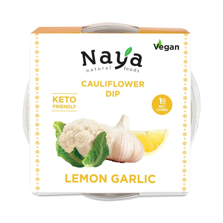 Cauliflower Hummus, Lemon Garlic