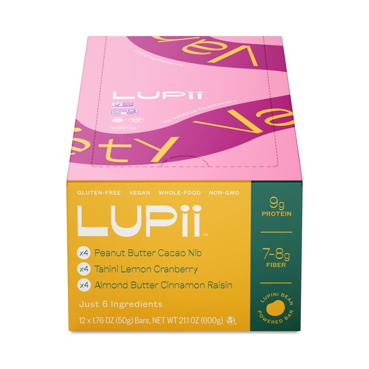 Lupii Lupini Bean Powered Bar, Variety