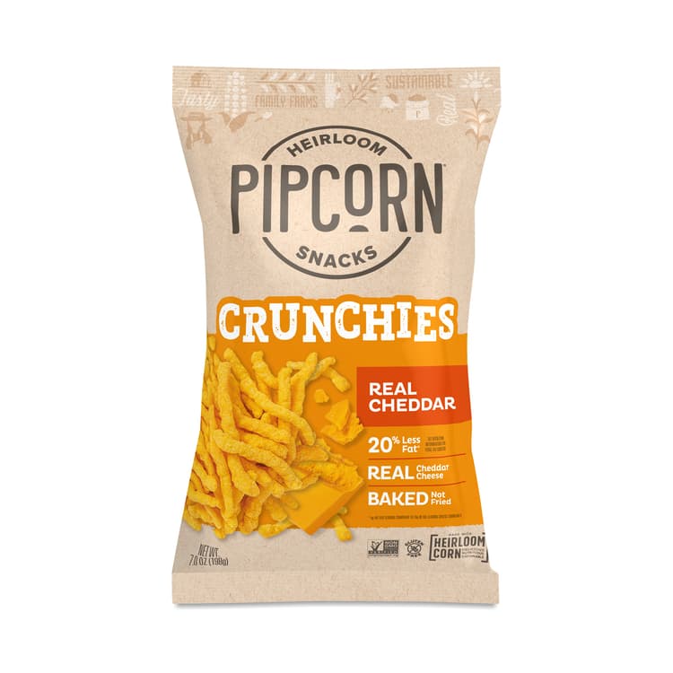 Pipcorn Cheddar Crunchies