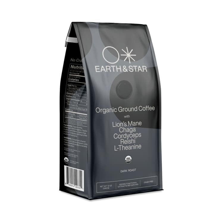 Organic Ground Coffee, Dark Roast