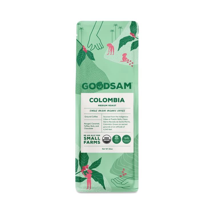 Goodsam Ground Coffee, Colombia Medium Roast