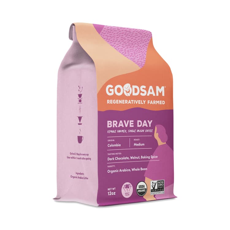 Goodsam Whole Bean Coffee, Brave Day Medium Roast