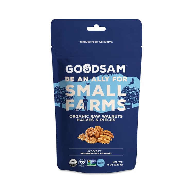 Goodsam Organic Raw Walnuts, Unsalted