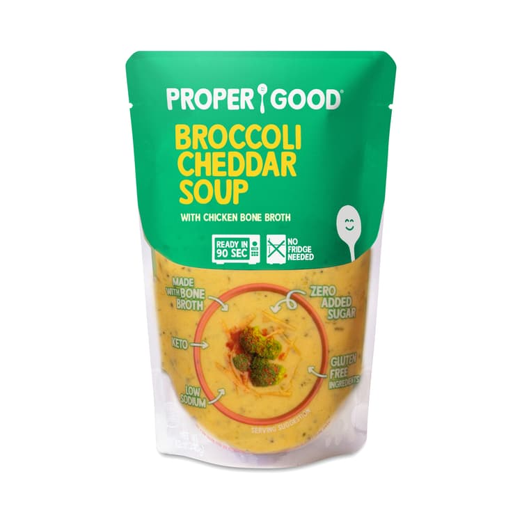 Proper Good Broccoli Cheddar Soup