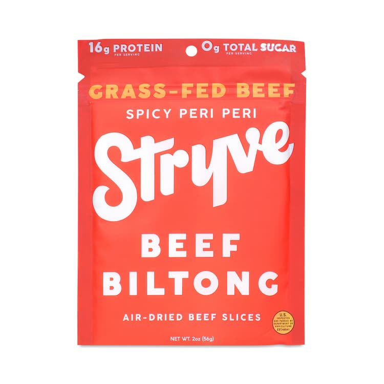 Stryve Grass-Fed Biltong, Peri-Peri