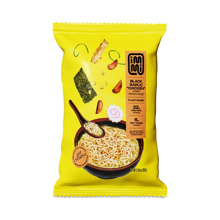 Immi Black Garlic Chicken Flavor Ramen Soup