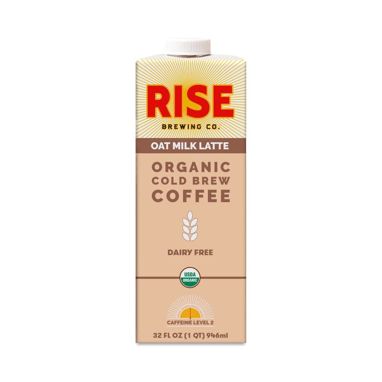 Cold Brew Coffee, Oat Milk Latte