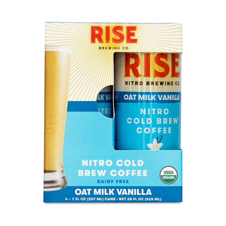 Oat Milk Vanilla Nitro Cold Brew Lattes