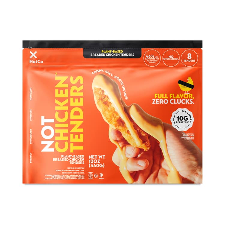 The Not Company Breaded Plant Based Chicken Tenders