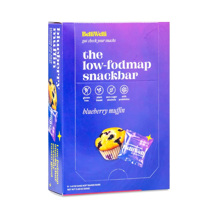 The Low-Fodmap Snackbar, Blueberry Muffin