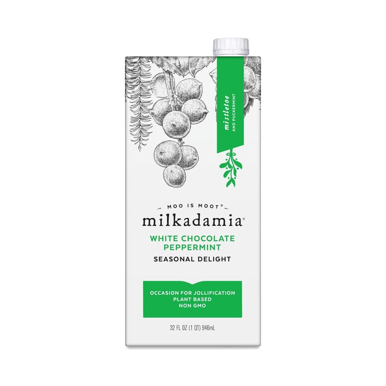 Moo Is Moot Milkadamia White Chocolate Peppermint Seasonal Delight