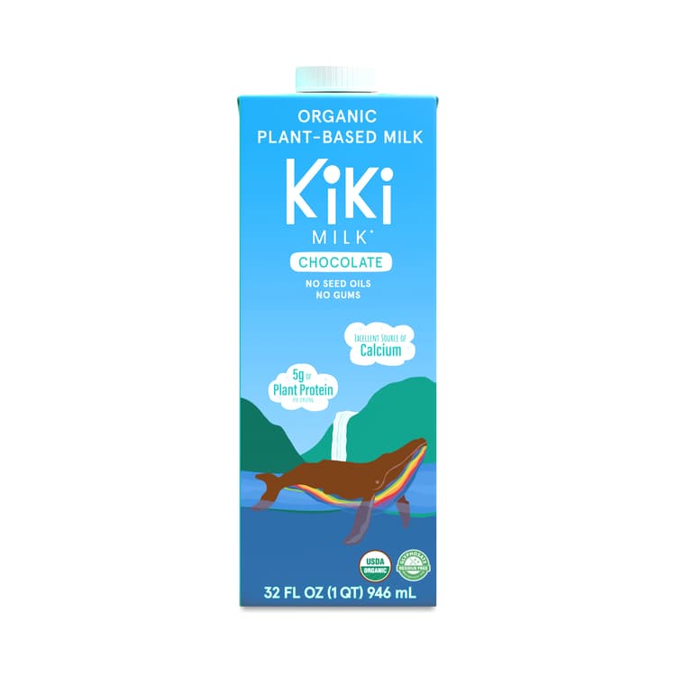 Kiki Milk Organic Plant-Based Milk, Chocolate, Family Size