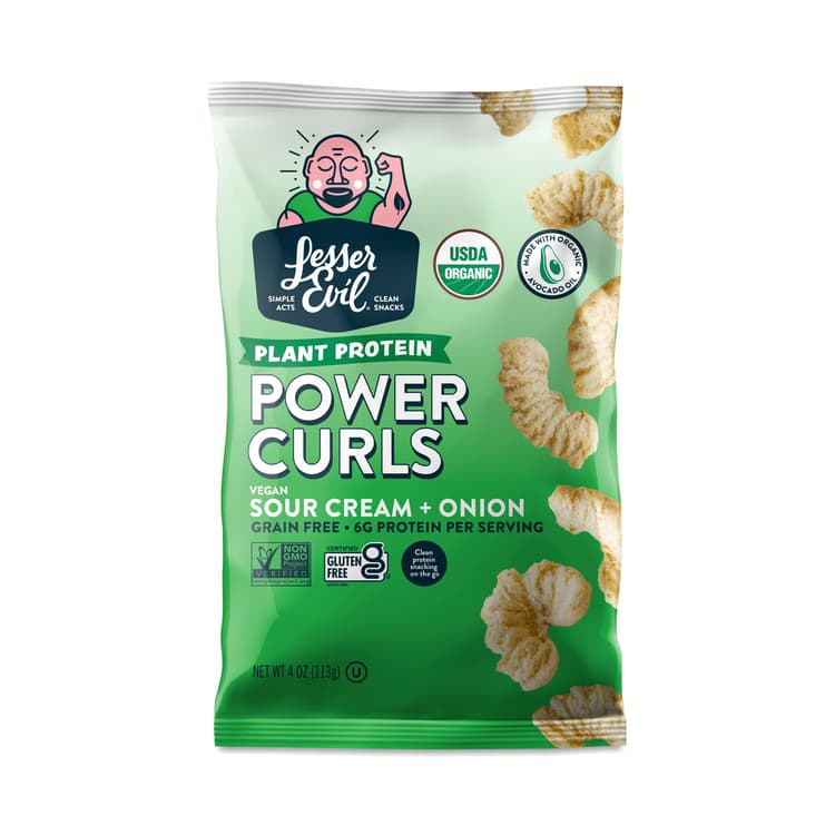 Plant Protein Power Curls Sour Cream & Onion